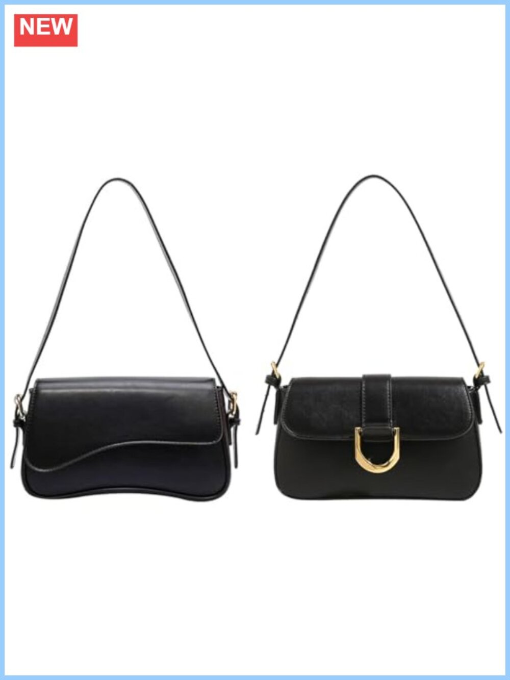 Hobo Shoulder Crossbody Bag Magnetic Closure Oval Casual Outing